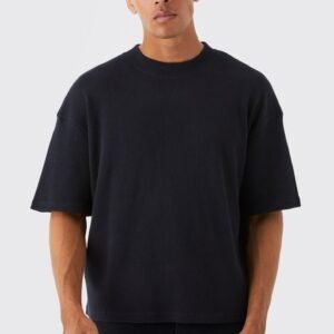 A002 - T-shirt Homme Oversize Simple - Premium Qualité